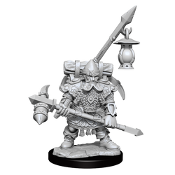 D&D: Frameworks - Dwarf Fighter Male (ONLINE ORDER ONLY)