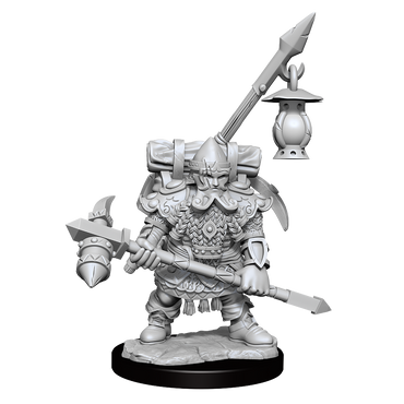 D&D: Frameworks - Dwarf Fighter Male (ONLINE ORDER ONLY)
