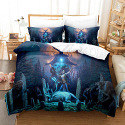 Uncharted Pattern Bedding Sets Quilt Covers Without Filler (Online Order Only)