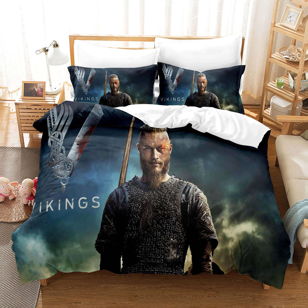Viking Cosplay Bedding Set Quilt Cover Without Filler (Online Order Only)
