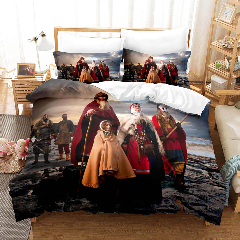 Viking Cosplay Bedding Set Quilt Cover Without Filler (Online Order Only)