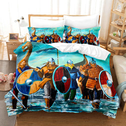 Viking Cosplay Bedding Set Quilt Cover Without Filler (Online Order Only)
