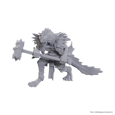 D&D: Nolzur's Marvelous Miniatures - Sahuagin Coral Smasher (ONLINE ORDER ONLY)