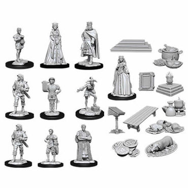 WZK90096 Towns People Castle Miniatures Deep Cuts Unpainted Miniatures (ONLINE ORDER ONLY)
