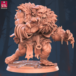 3D Printed STL Miniatures Zombie Troll Set 28 - 32mm War Gaming D&D (Online Only)