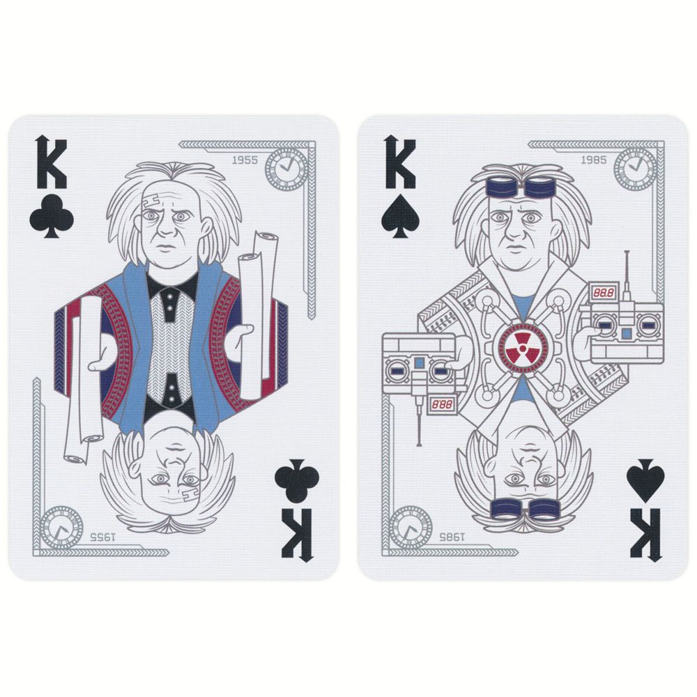Bicycle® Back to the Future Playing Cards (ONLINE ORDER ONLY)