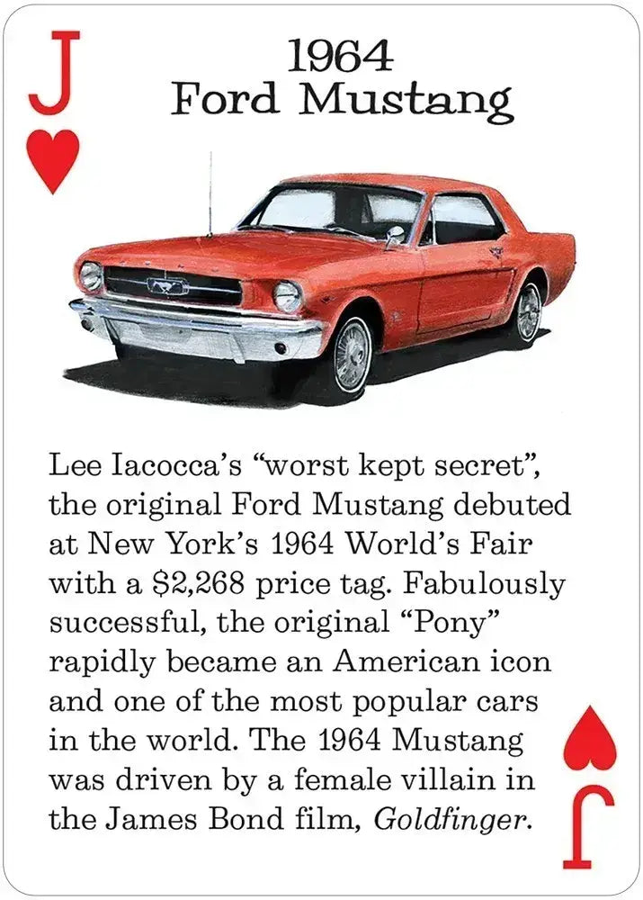 Classic American Rides Playing Cards (ONLINE ORDER ONLY)