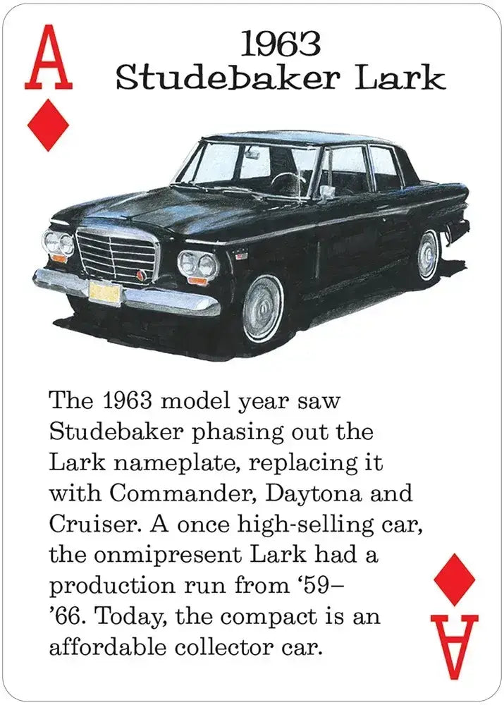 Classic American Rides Playing Cards (ONLINE ORDER ONLY)