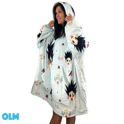 Hunter x Hunter Wearable Blanket Hoodie for Kids & Adults (ONLINE ORDER ONLY)