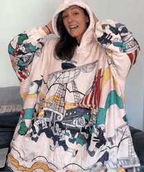 onepiece Wearable Blanket Hoodie for Kids & Adults | OLM Toys (ONLINE ORDER ONLY)