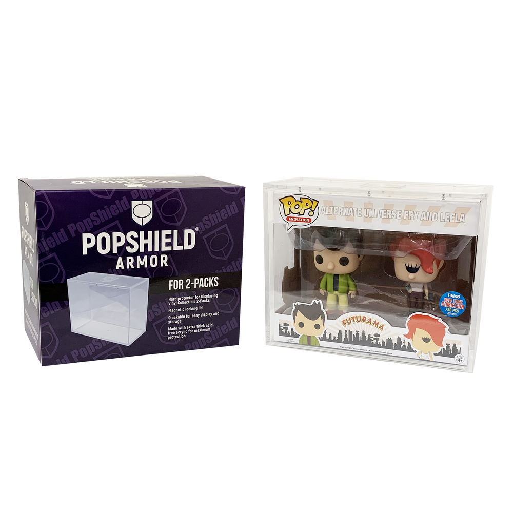 PopShield Armor for 2-PACK Case WHATNOT (ONLINE ORDER ONLY)