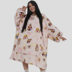 Sailor Moon Wearable Blanket Hoodie for Kids & Adults | OLM Toys (ONLINE ORDER ONLY)