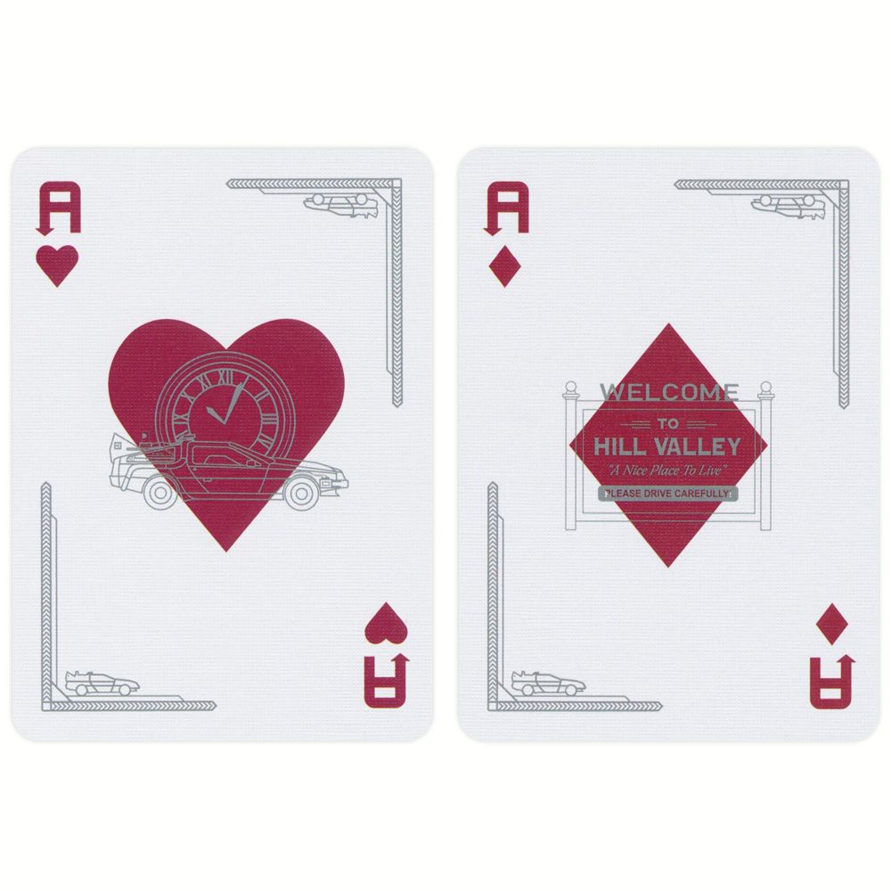 Bicycle® Back to the Future Playing Cards (ONLINE ORDER ONLY)
