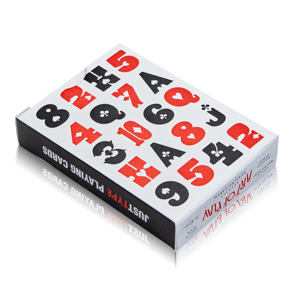 Just Type Playing Cards (ONLINE ORDER ONLY)