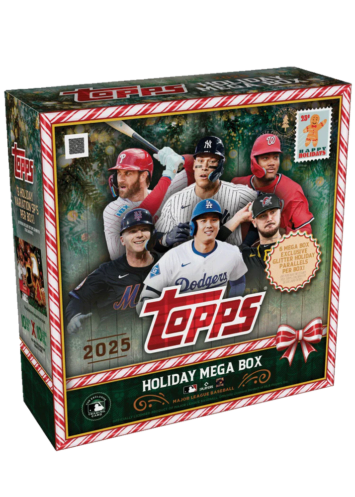 2025 Topps Holiday Baseball - Mega Box (ONLINE ORDER ONLY)
