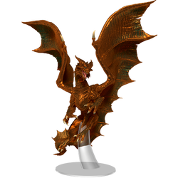 D&D: Nolzur's Marvelous Miniatures - Adult Copper Dragon (ONLINE ORDER ONLY)