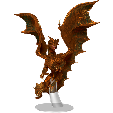 D&D: Nolzur's Marvelous Miniatures - Adult Copper Dragon (ONLINE ORDER ONLY)