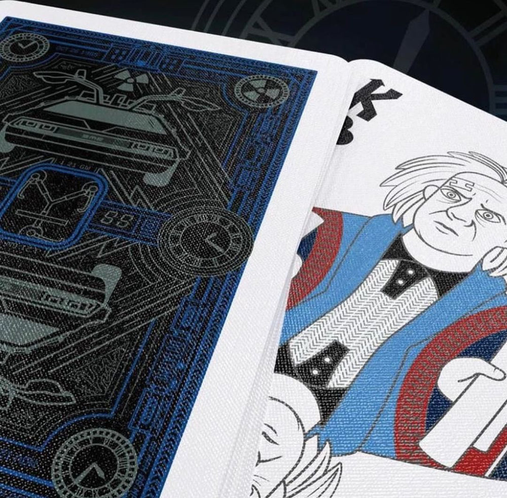 Bicycle® Back to the Future Playing Cards (ONLINE ORDER ONLY)