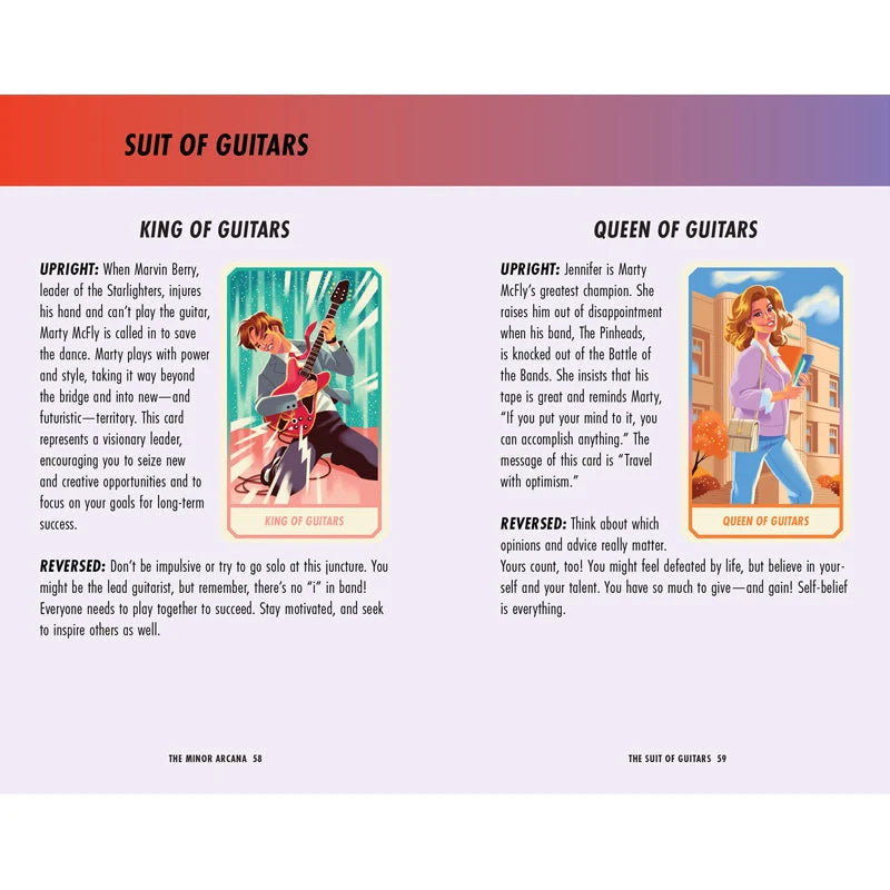 Back to the Future Tarot Deck and Guidebook (ONLINE ORDER ONLY)
