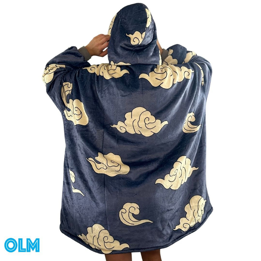 Kakashi Hatake Wearable Blanket Hoodie for Kids & Adults (ONLINE ORDER ONLY)
