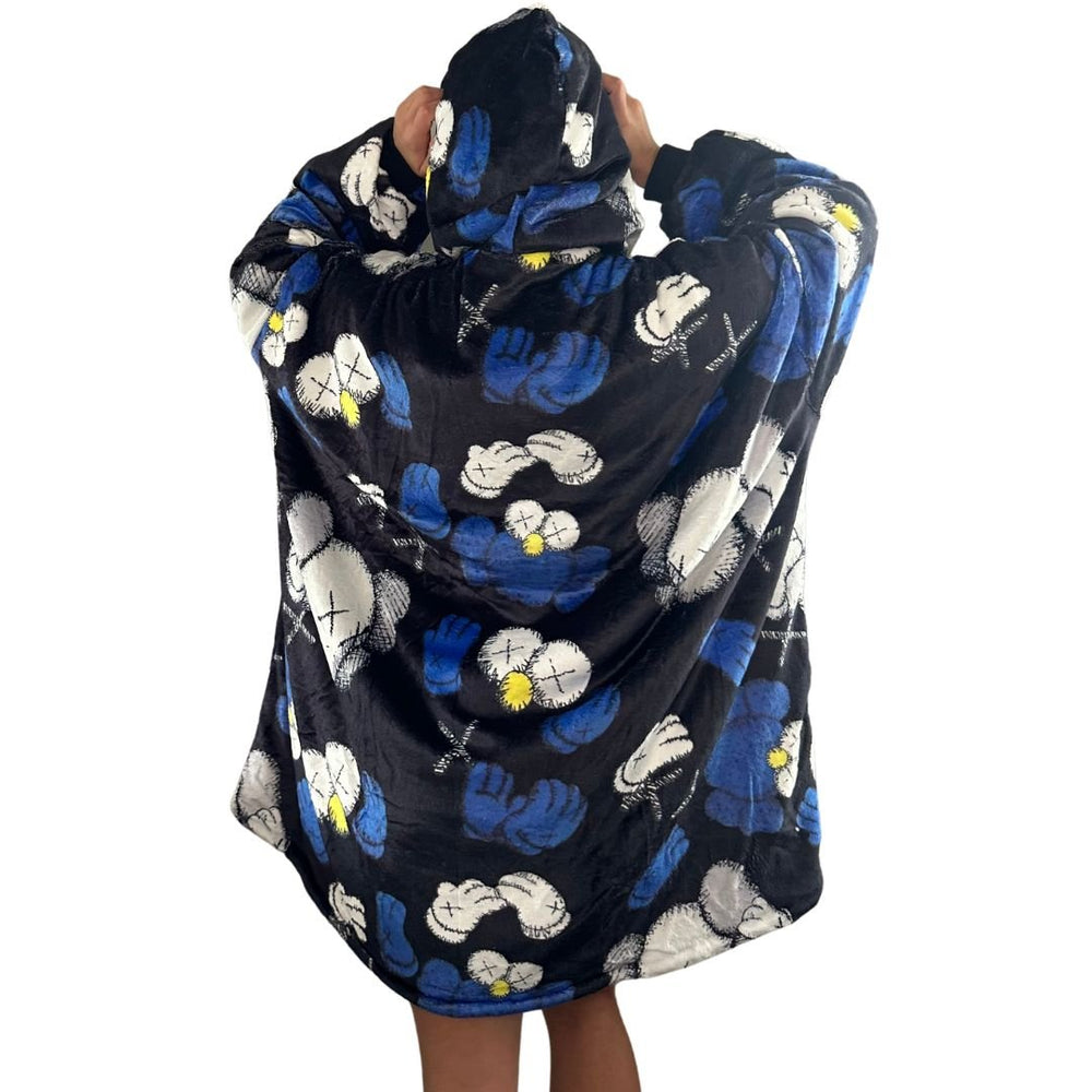 KAWS & ELMO Wearable Blanket Hoodie for Kids & Adults (ONLINE ORDER ONLY)