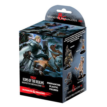 D&D: Icons of the Realms - Monster Menagerie 3 Booster (ONLINE ORDER ONLY)