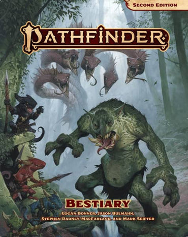 Pathfinder: 2nd Edition Bestiary (ONLINE ORDER ONLY)