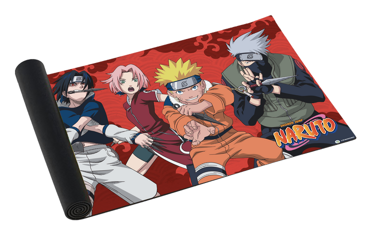 Officially Licensed Naruto Standard Playmat - Kakashi Team