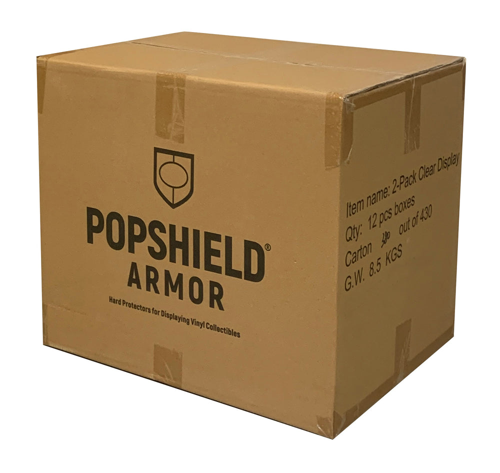 PopShield Armor for 2-PACK Case WHATNOT (ONLINE ORDER ONLY)