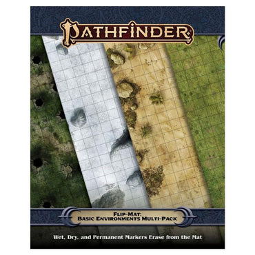 Pathfinder: Flip-Mat - Basic Environments Multi-Pack (2E) (ONLINE ORDER ONLY)