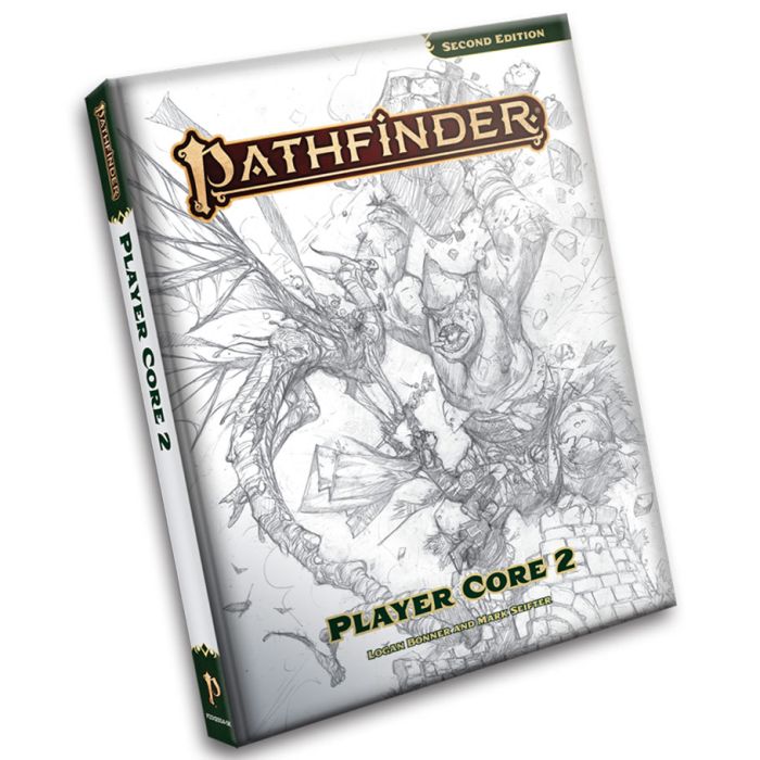 Pathfinder: Player Core 2 Sketch Cover Edition (ONLINE ORDER ONLY)