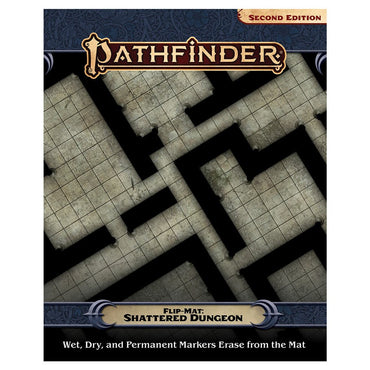 Pathfinder: Flip-Mat - Shattered Dungeon (ONLINE ORDER ONLY)