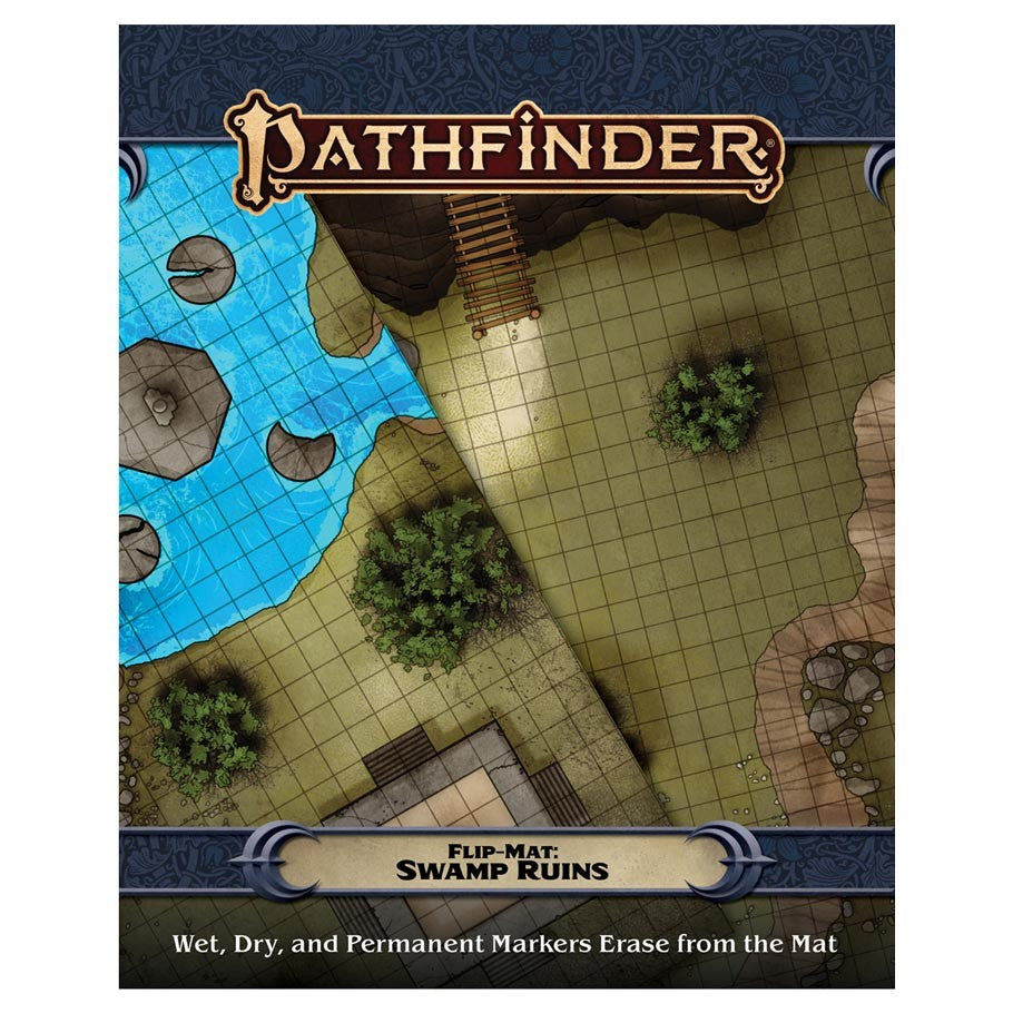 Pathfinder: Flip-Mat - Swamp Ruins (ONLINE ORDER ONLY)
