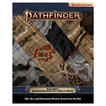 Pathfinder: Flip-Mat - Underground City Multi-Pack (ONLINE ORDER ONLY)