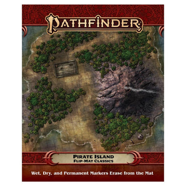 Pathfinder: Flip-Mat Classics - Pirate Island (ONLINE ORDER ONLY)