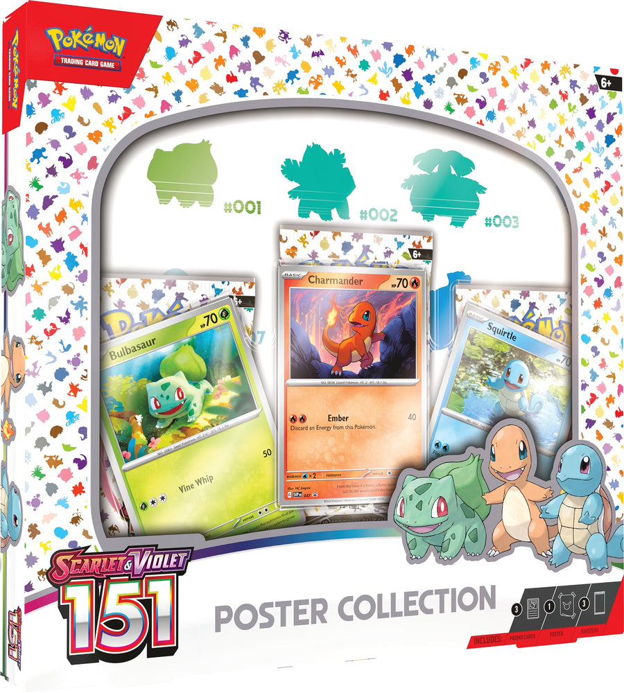 151 Poster Collection | Pokemon | New (ONLINE ORDER ONLY)