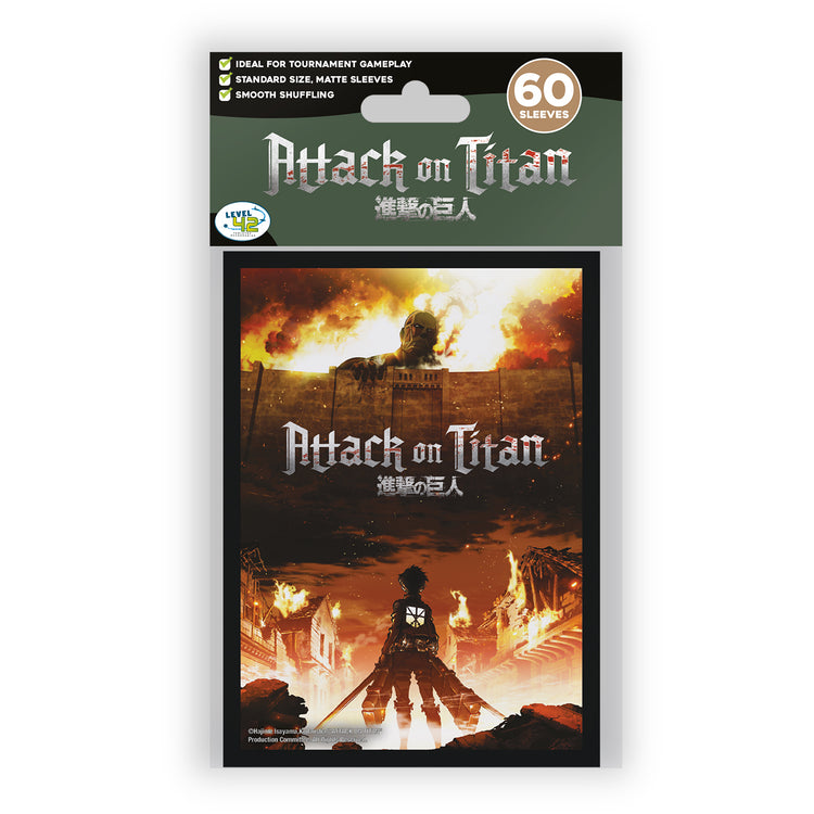 Officially Licensed Attack on Titan Sleeves - The Wall