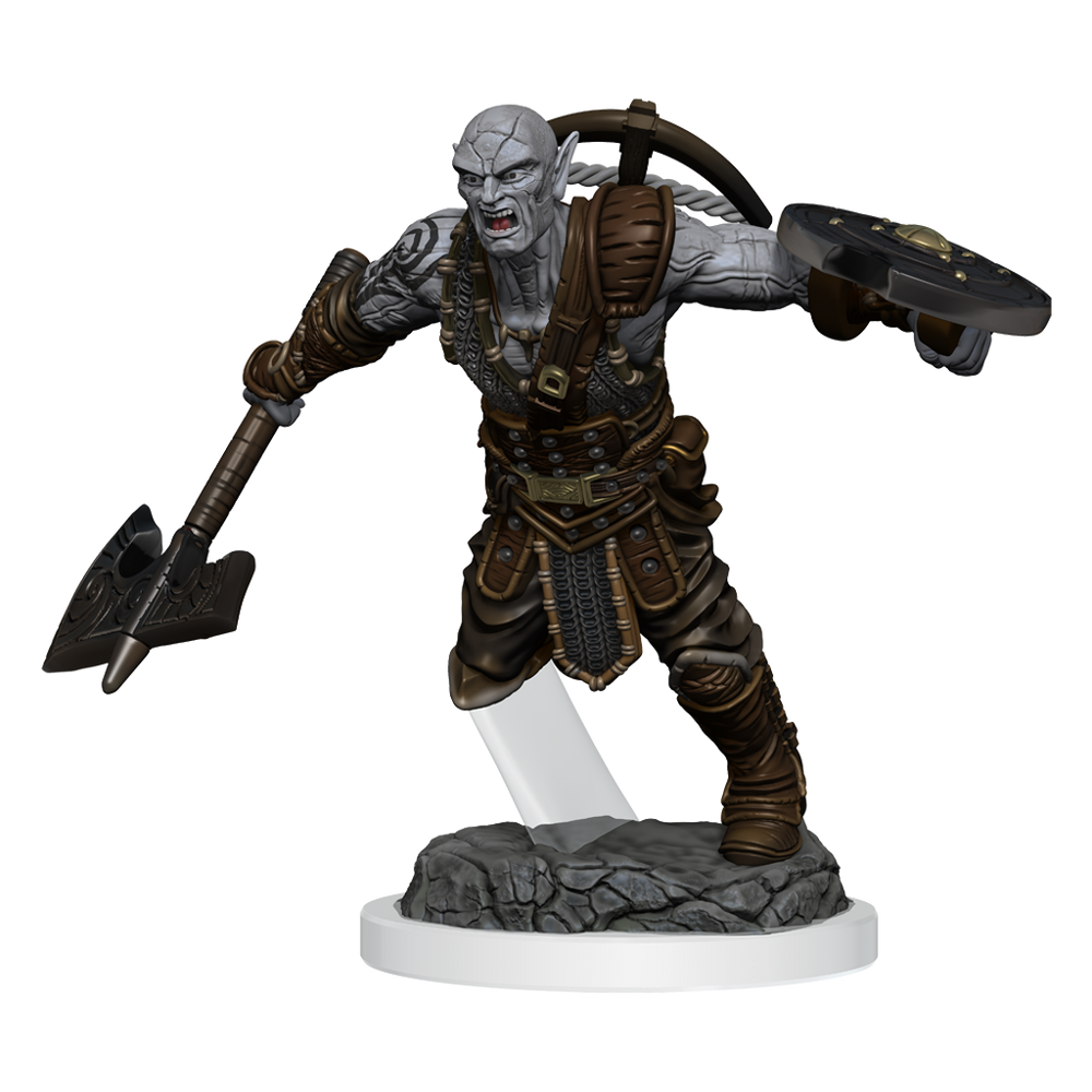 D&D: Nolzur's Marvelous Miniatures - Earth Genasi Fighter (ONLINE ORDER ONLY)