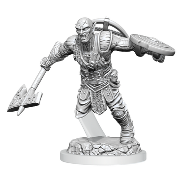 D&D: Nolzur's Marvelous Miniatures - Earth Genasi Fighter (ONLINE ORDER ONLY)