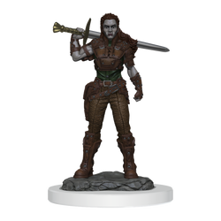 D&D: Nolzur's Marvelous Miniatures - Orc Fighter Female (ONLINE ORDER ONLY)