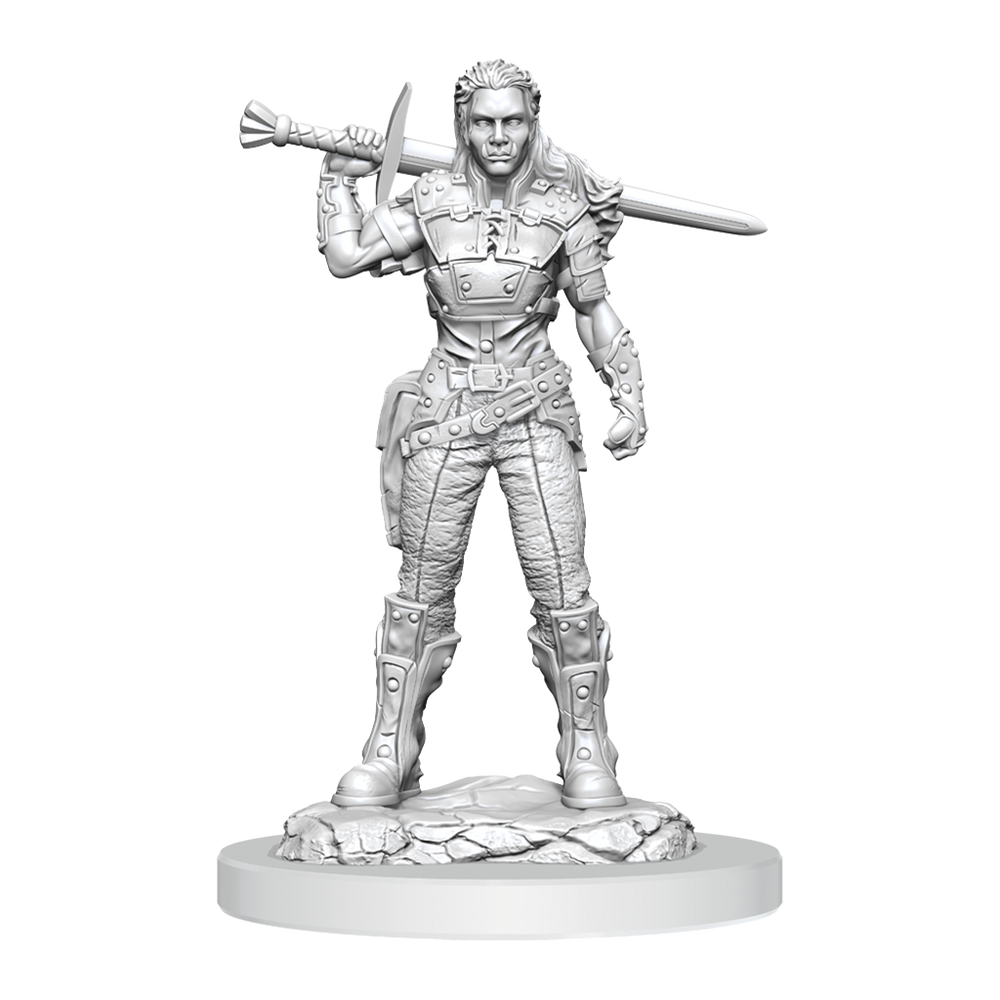 D&D: Nolzur's Marvelous Miniatures - Orc Fighter Female (ONLINE ORDER ONLY)