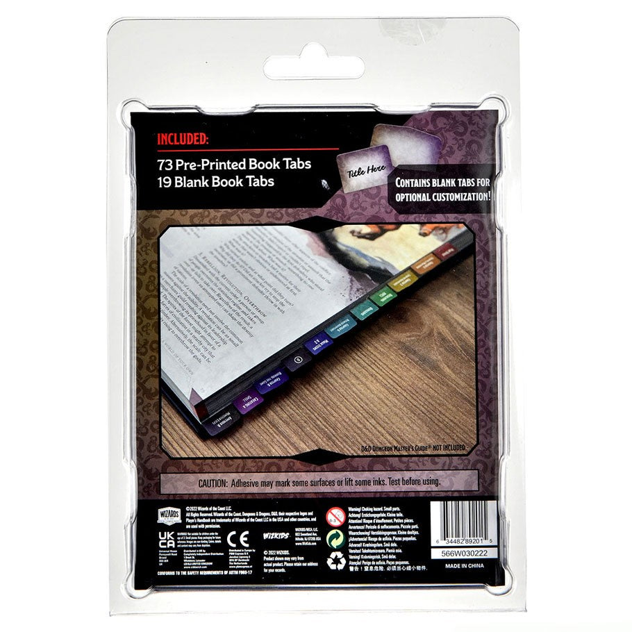 D&D Book Tabs: Dungeon Master's Guide (ONLINE ORDER ONLY)