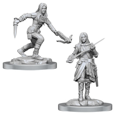 D&D: Nolzur's Marvelous Miniatures - Half-Elf Rogue Female (ONLINE ORDER ONLY)