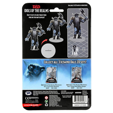 D&D: Idols of the Realms - Icewind Dale: Rime of the Frostmaiden - 2D Frost Giant (ONLINE ORDER ONLY)