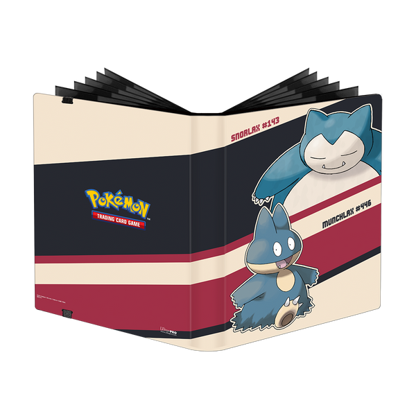 Pokemon Pro Binder 9 Pocket: Snorlax & Munchlax