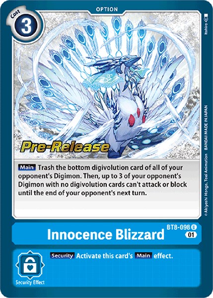 Innocence Blizzard [BT8-098] [New Awakening Pre-Release Cards]