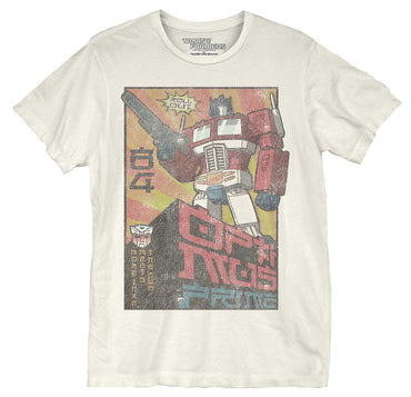 Transformers Asian Optimus Vintage T-Shirt LG