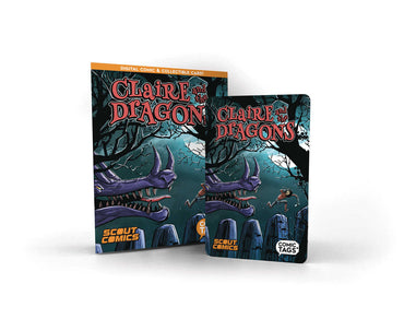 Claire & The Dragons TPB Comic Tag Card