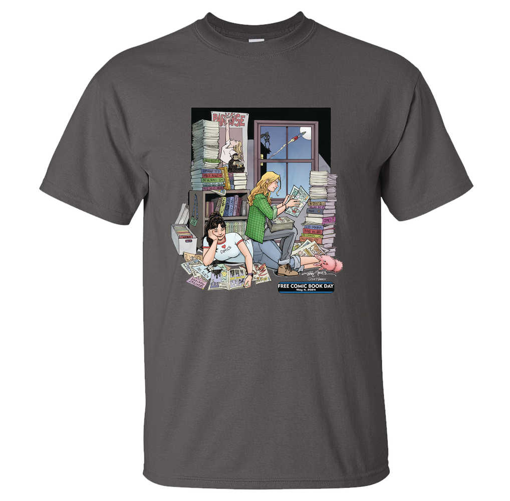 Free Comic Book Day 2024 Comm Artist Moore T-Shirt XXL
