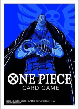 One Piece Card Game Official Sleeves - Crocodile (70-Pack) - Bandai Card Sleeves